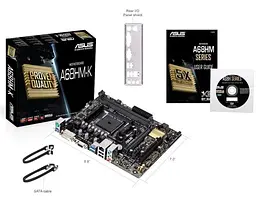 Материнська плата ASUS A68HM-K (A68HM-K) (Socket FM2, AMD A68H, Micro-ATX) Б/в - мініатюра 5