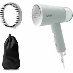 Відпарювач компактний Tefal Origin Travel 1200Вт, 70мл, постійна пара - 20гр, металева підошв., білий teh0016197