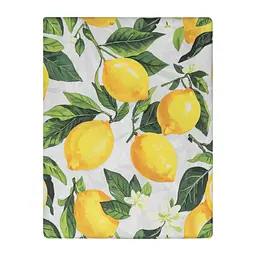 Скатертина Ardesto Sicilian lemons 120х140см, 100% поліестер, зелений (ART07LM) - мініатюра 2