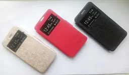 Чохол Huawei Y5C чорний шкіра силікон - мініатюра 3