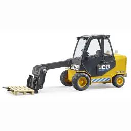 Масштабна модель автомобіля Bruder Навантажувач Jcb Телескопічний з палетою (02512) - мініатюра 3