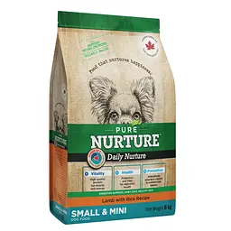 Сухий корм Pure Nurture для дорослих собак малих та дрібних порід з ягням та рисом 8 кг