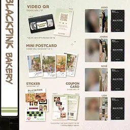 Картки ліцензійні Yg Entertainment The Game Photocard Collection Blackpink Колекція фотокарт Блекпінк YE 05 - мініатюра 3