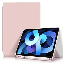 Чохол до планшета BeCover Tri Fold Soft TPU mount Apple Pencil Apple iPad 10.9" 2022/24/11" 2025 Pink (708462) - мініатюра 3