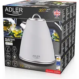 Електрочайник Adler AD 1343 Grey [152866] - мініатюра 6