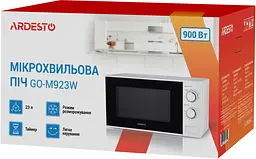 Мікрохвильова піч Ardesto GO-M923W White - мініатюра 5