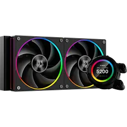Водяне охолодження ID-Cooling Space LCD SL240 ARGB Black - мініатюра 3