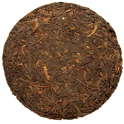 Чай Jinglong Tea Factory Шу Пуер Цзин Лун №3 2021 р. - млинець, 100 г - мініатюра 3