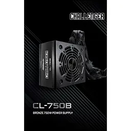 Блок живлення AsRock Challenger 750W 80+ Bronze PCIe 5.1 (CL-750B) - мініатюра 7