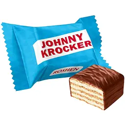 Вафлі Roshen Johnny Krocker coconut 350 г - мініатюра 2