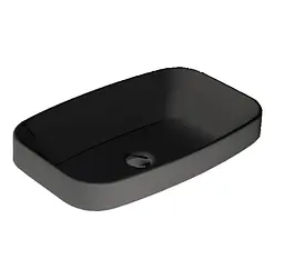 Умивальник Simas Baden Baden 60 см nero matt Чорний матовий BB11NM