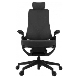 Офісне ергономічне крісло GT Racer B-6314 Fabric Dark Gray/Black - мініатюра 2