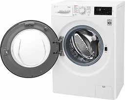 Пральна машина LG з фронтальним завантаженням F2J5HS9W, 7кг, 1200, A+++, Пар, глибина 45см, Дисплей, Інвертор, Білий (F2J5HS9W) - мініатюра 5