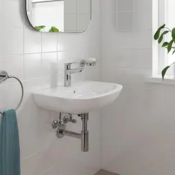 Набор змішувачів Grohe BauLoop New 3 в 1 для ванної кімнати UA123215M1 Хром - мініатюра 2