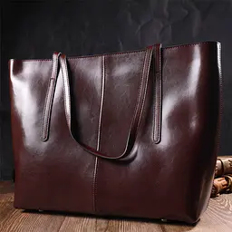 Жіноча шкіряна сумка Vintage 36х30х12 см sum0022703 - мініатюра 9
