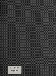 Тканинний ролет Скрін Чорно Сірий (Люкс BSC-210) напівпрозорі 210*200 - мініатюра 2