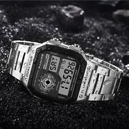 Наручний годинник Skmei 1335 Silver, 1335SI (17124) - мініатюра 4