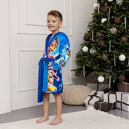 Халат дитячий з плюшевого велюру Paw Patrol 18150 134-140 см - мініатюра 2