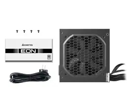 Блок живлення 700 Вт, Chieftec EON, Black, 80+ Standart, Active PFC, 120 мм, 2xMolex / 4xSATA / 4x6+2-pin / 1x20+4-pin / 2x4+4-pin, захист AFC/OPP/OVP/SCP/SIP/UVP (ZPU-700S) - мініатюра 2