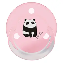 Пустушка силіконова Baby-Nova Turtle&Panda Uni, кругла, 0-24 міс., рожевий та бузковий, 2 шт. (3962097) - мініатюра 2