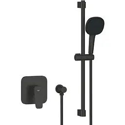 Душова система прихованого монтажу Grohe Cubeo з Tempesta 110 1053352430, Чорний матовий