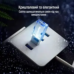 USB флеш накопичувач ColorWay 32GB 3.0 Transparent (CW-USBCL32) - мініатюра 10
