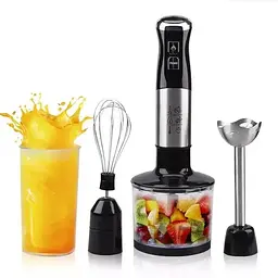 Універсальний занурювальний блендер VOLYX Blender Set 5 в 1 1500 Вт чорний VO7319