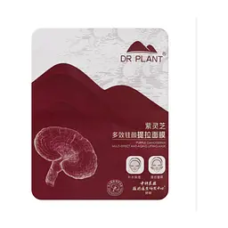 Маска для обличчя Dr. Plant Ganoderma Multi-Effect Anti-Aging Lifting Mask Ліфтинг маска-корсет З екстрактом рейші 1 шт. (6959436323440)