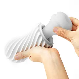 Мастурбатор Tenga FLEX Silky White Tenga SO1645 87684 - мініатюра 6