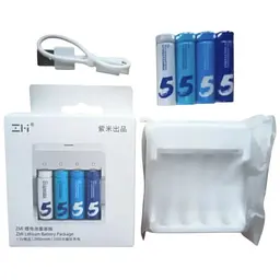 Набір зарядний і 4 акумулятори Zmi lithium battery package pb421