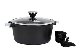Каструля з мармуровим покриттям Bohmann BH 1730-24 см CR 4,3 л - мініатюра 6