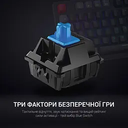Клавіатура GamePro MK120B Blue Switches Black [MK120B] [111032] - мініатюра 6