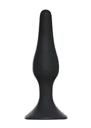 Анальна пробка Lola Toys Plug-Slim Small, 10.5 см (чорний)