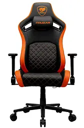 Ігрове крісло Cougar Defensor Black Orange (DEFENSOR) - мініатюра 2