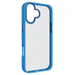 Чехол для Apple iPhone 16 Plus, UNIT2, голубой, ударопрочный, прозрачный противоударный чехол-накладка из TPU и поликарбоната (PC), с защитными бортиками, защита всего корпуса от ударов и царапин, ArmorStandart (ARM78753)