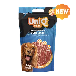 Ласощі для собак UniQ PETS Суші з качкою у формі краплі, 80 г - мініатюра 4