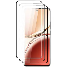 Захисне скло DK для Tecno Spark 20 Pro+ 3D Full Glue 018453 black 3 шт.