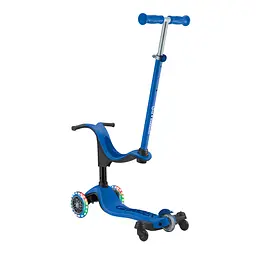 Самокат Globber Go Up Sporty 360 колеса з підсвіткою синій (456-600) - мініатюра 6