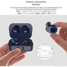 Бездротові навушники Eono Eonobuds з 1 навушником Bluetooth водонепроникність IPX7 - мініатюра 3