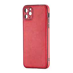 Чохол Jinduka Leather Protected Camera iPhone 11 Pro Max Red