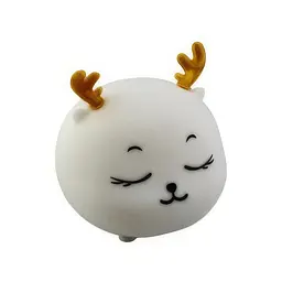 Нічник дитячий силіконовий Олень на акумуляторі Cute Deer Silicone Night Light - мініатюра 6