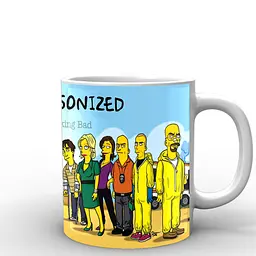 Кухоль GeekLand Breaking Bad симпсони BB.02.014 330 мл білий - мініатюра 3