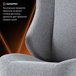 Геймерське крісло GamePro GC775G Fabric Gray [148907] - мініатюра 11