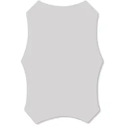 Дзеркало Wall Sticker SW-00001521 акрилове самоклеюче 400х600х2 мм 