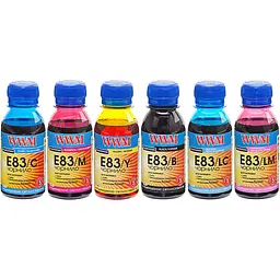 Комплект чорнил WWM для Epson T50/P50/PX660 6х100г B/C/M/Y/LC/LM водорозчинне (E83SET-2)