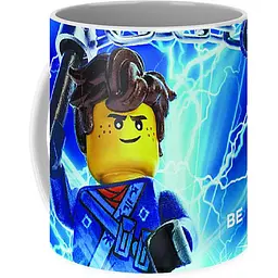 Кухоль GeekLand Ніндзяго Ninjago Be lightning NI.01.06 330 мл білий - мініатюра 2