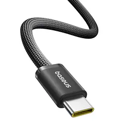 PD кабель Baseus Dynamic 4 Fast Charging Type-C to Type-C 100W 1m Cluster чорний P10381400111-00 - мініатюра 5