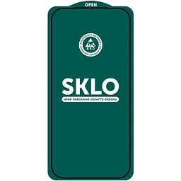 Захисне скло SKLO 5D (тех.пак) для Apple iPhone 17 Pro (6.3) Чорний