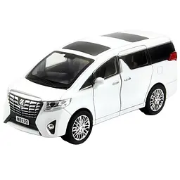 Колекційна металева модель автомобіля АвтоЕксперт Toyota Alphard з інерцією, світлом та звуком 1:24