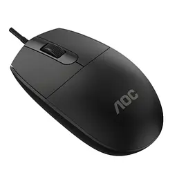 Мишка AOC MS100B USB Black (MS100B/LA) - мініатюра 6